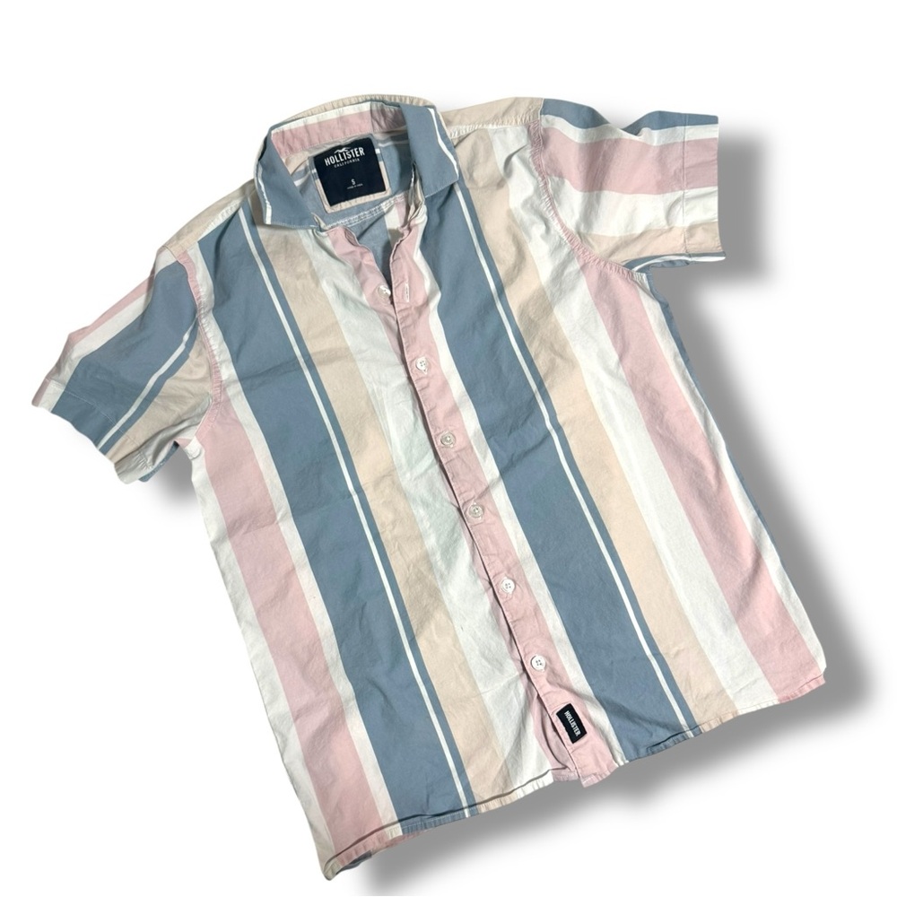 Hollister Multicolor Striped Men's Shirt S